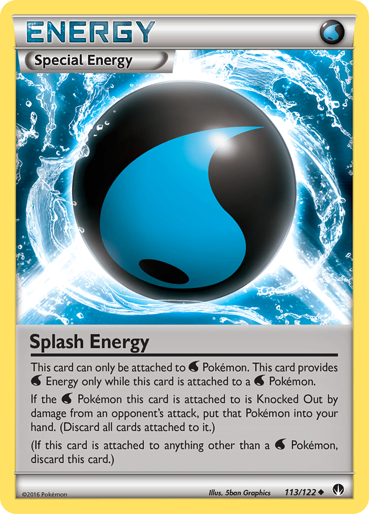 Splash Energy (113/122) [XY: BREAKpoint] | Black Swamp Games