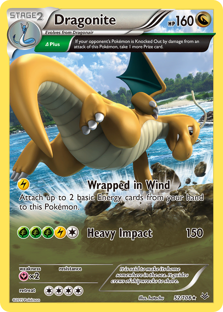 Dragonite (52/108) [XY: Roaring Skies] | Black Swamp Games