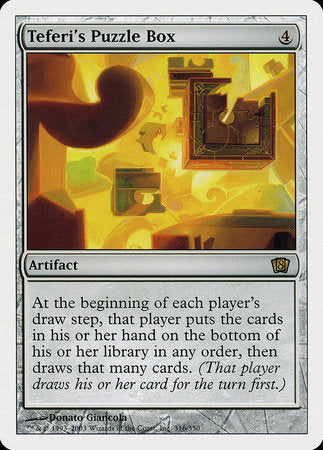 Teferi's Puzzle Box [Eighth Edition] | Black Swamp Games