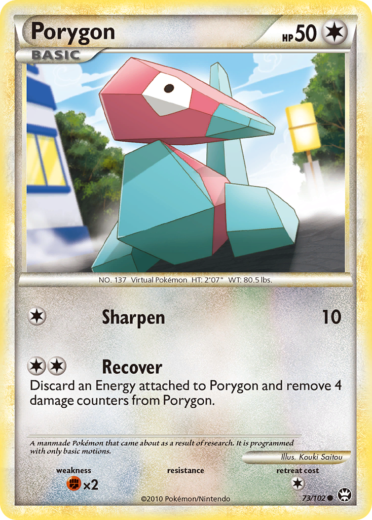 Porygon (73/102) [HeartGold & SoulSilver: Triumphant] | Black Swamp Games