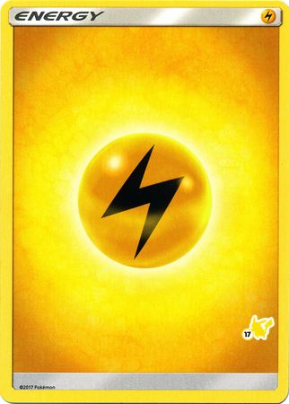 Lightning Energy (Pikachu Stamp #17) [Battle Academy 2020] | Black Swamp Games