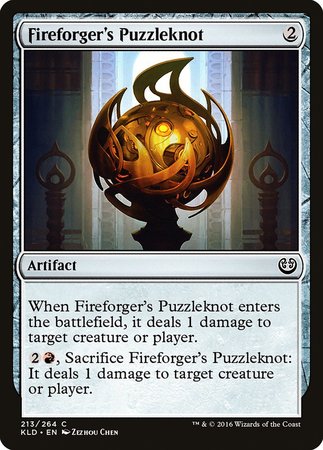 Fireforger's Puzzleknot [Kaladesh] | Black Swamp Games