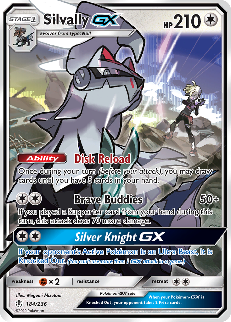 Silvally GX (184/236) [Sun & Moon: Cosmic Eclipse] | Black Swamp Games