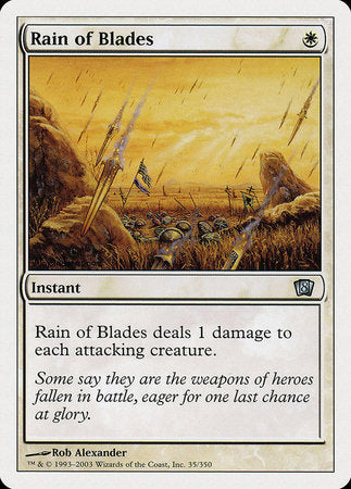 Rain of Blades [Eighth Edition] | Black Swamp Games