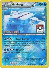 Avalugg (31/106) (League Promo 3rd Place) [XY: Flashfire] | Black Swamp Games