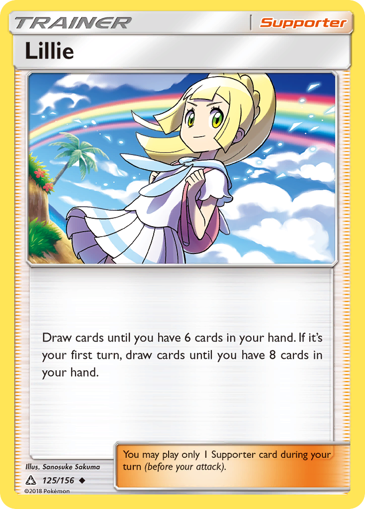 Lillie (125/156) [Sun & Moon: Ultra Prism] | Black Swamp Games