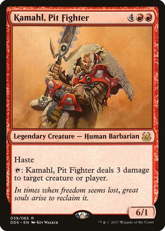 Kamahl, Pit Fighter [Duel Decks: Mind vs. Might] | Black Swamp Games