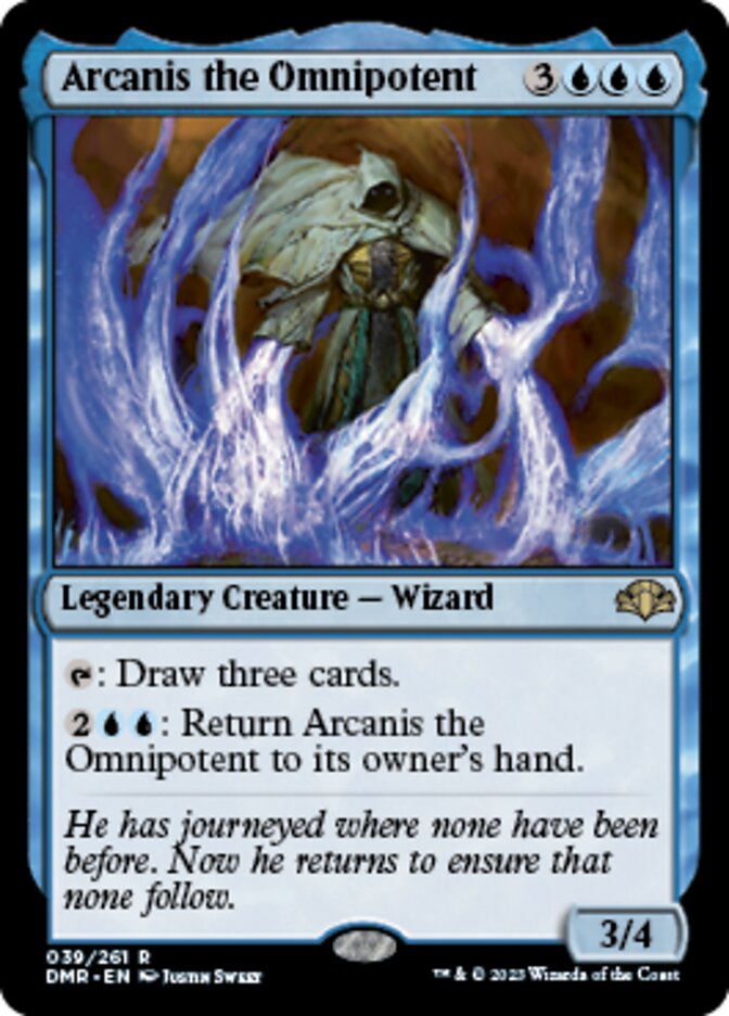 Arcanis the Omnipotent [Dominaria Remastered] | Black Swamp Games