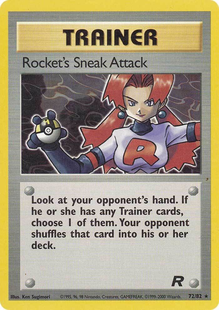Rocket's Sneak Attack (72/82) [Team Rocket Unlimited] | Black Swamp Games