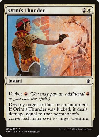 Orim's Thunder [Commander Anthology] | Black Swamp Games