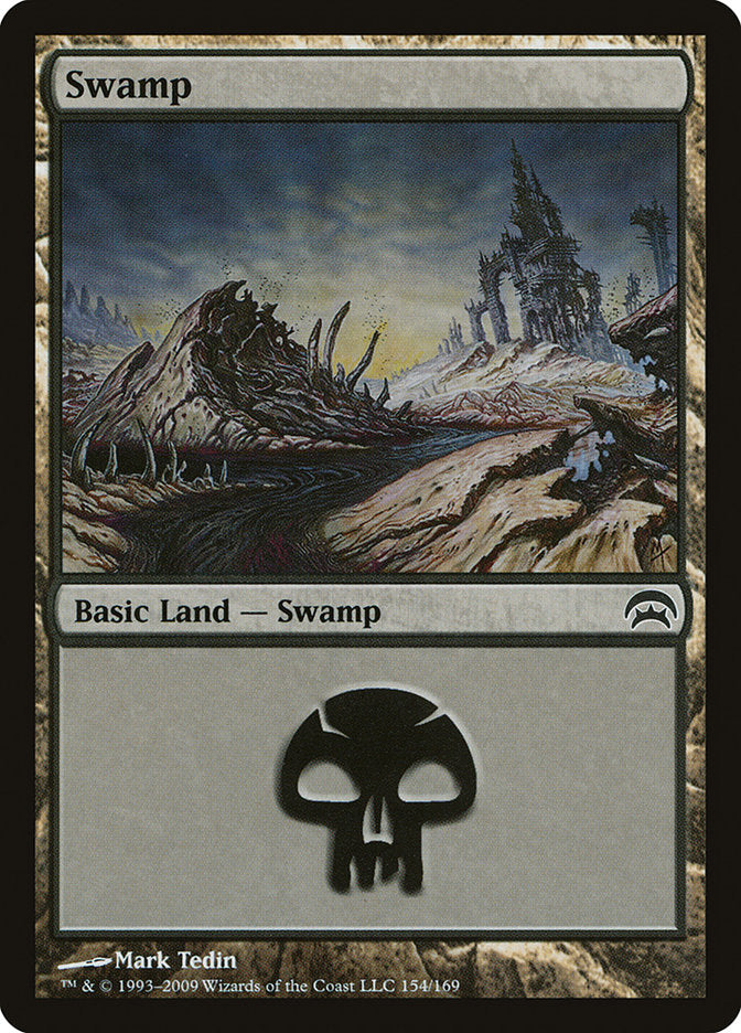 Swamp (154) [Planechase] | Black Swamp Games