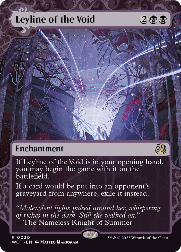 Leyline of the Void [Wilds of Eldraine: Enchanting Tales] | Black Swamp Games