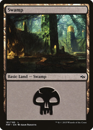 Swamp (181) [Fate Reforged] | Black Swamp Games