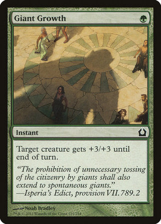 Giant Growth [Return to Ravnica] | Black Swamp Games