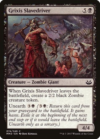 Grixis Slavedriver [Modern Masters 2017] | Black Swamp Games