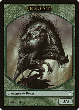 Beast Token [New Phyrexia Tokens] | Black Swamp Games