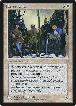 Mercenaries [Ice Age] | Black Swamp Games