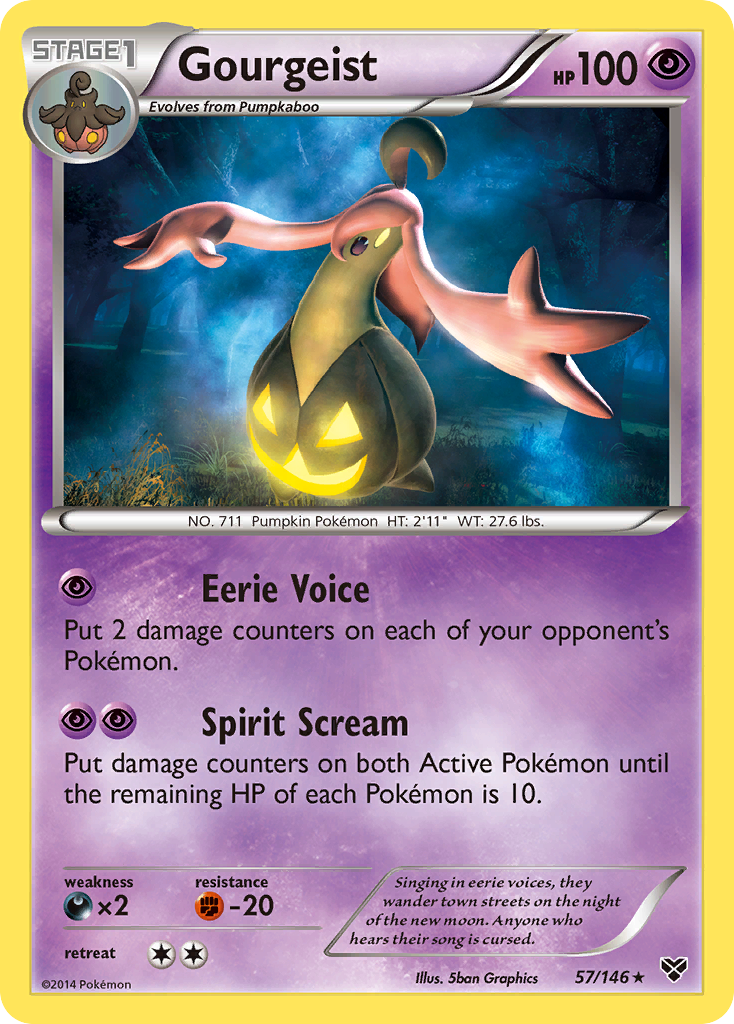 Gourgeist (57/146) [XY: Base Set] | Black Swamp Games