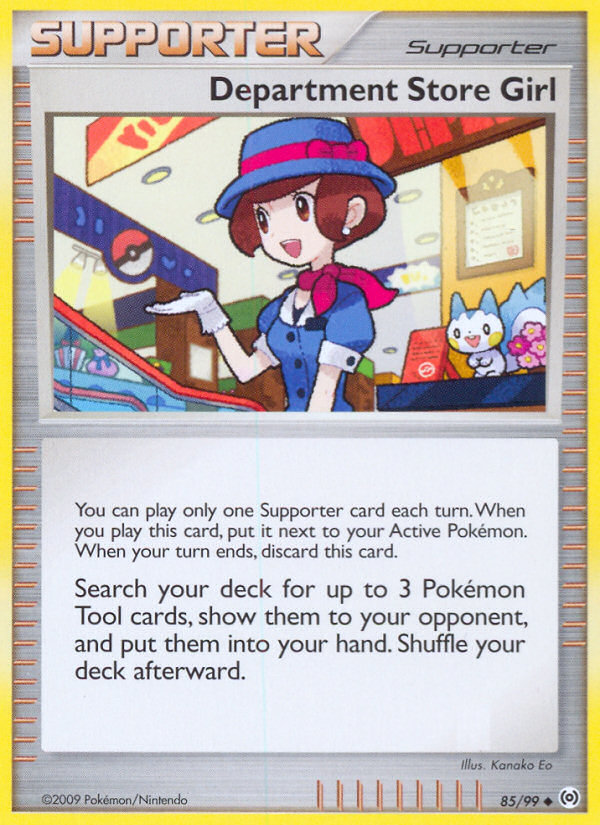 Department Store Girl (85/99) [Platinum: Arceus] | Black Swamp Games
