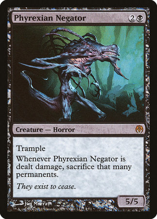 Phyrexian Negator [Duel Decks: Phyrexia vs. the Coalition] | Black Swamp Games