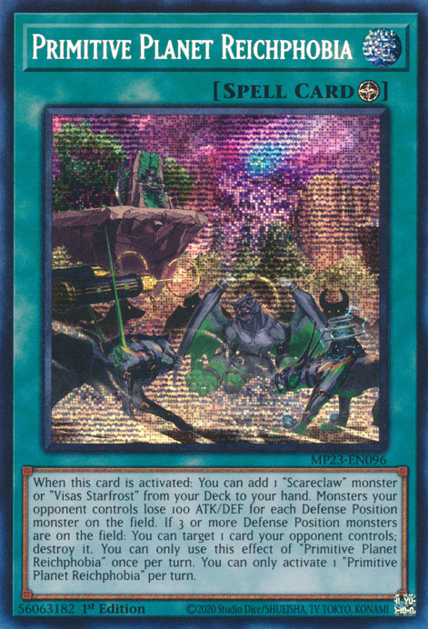 Primitive Planet Reichphobia [MP23-EN096] Prismatic Secret Rare | Black Swamp Games