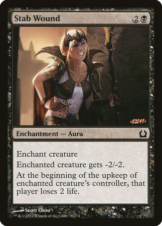 Stab Wound [Return to Ravnica] | Black Swamp Games