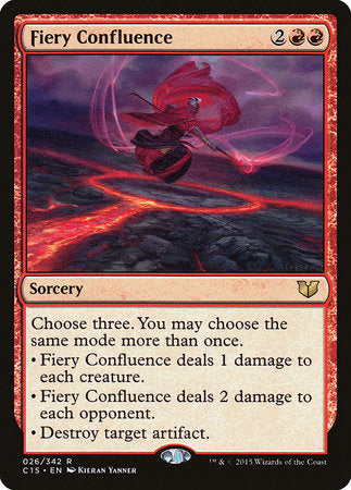 Fiery Confluence [Commander 2015] | Black Swamp Games