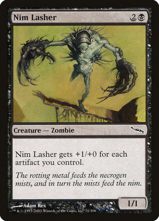 Nim Lasher [Mirrodin] | Black Swamp Games