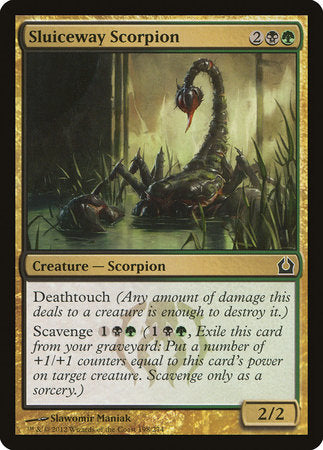 Sluiceway Scorpion [Return to Ravnica] | Black Swamp Games