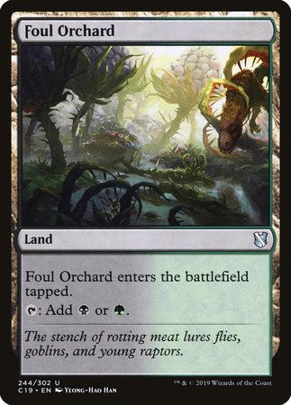 Foul Orchard [Commander 2019] | Black Swamp Games