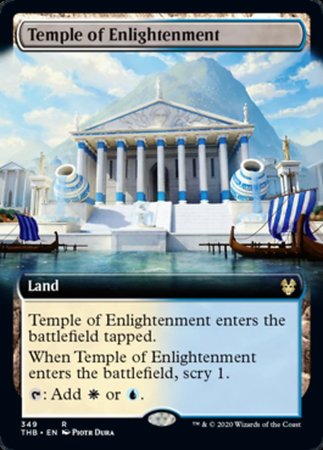 Temple of Enlightenment (Extended Art) [Theros Beyond Death] | Black Swamp Games