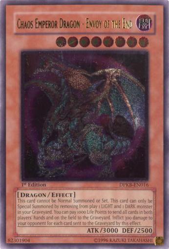 Chaos Emperor Dragon - Envoy of the End [DPKB-EN016] Ultimate Rare | Black Swamp Games