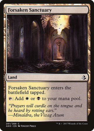 Forsaken Sanctuary [Amonkhet] | Black Swamp Games