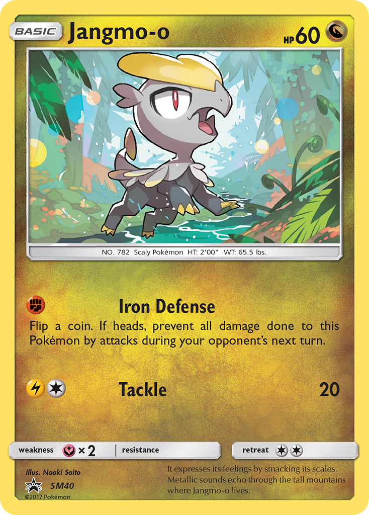 Jangmo-o (SM40) [Sun & Moon: Black Star Promos] | Black Swamp Games