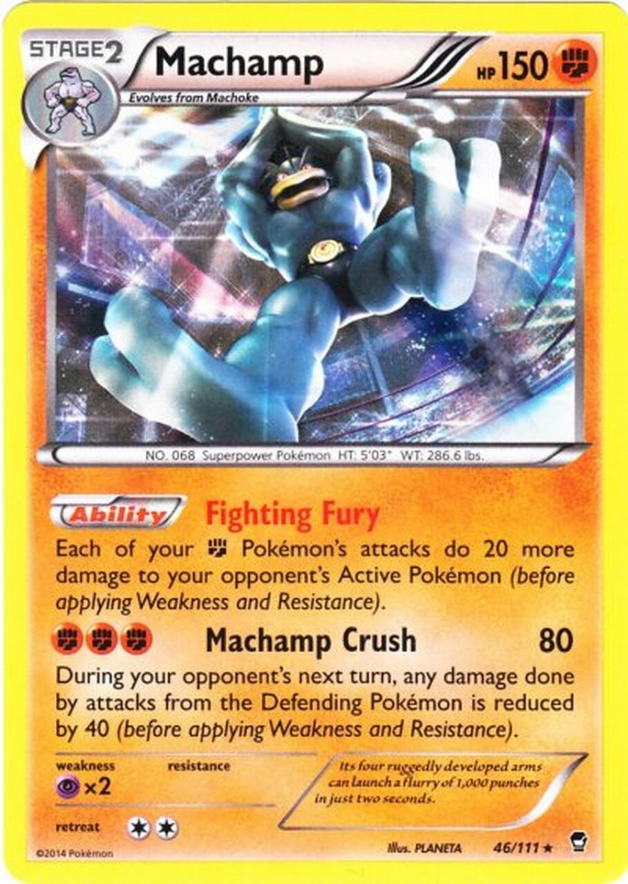 Machamp (46/111) [XY: Furious Fists] | Black Swamp Games