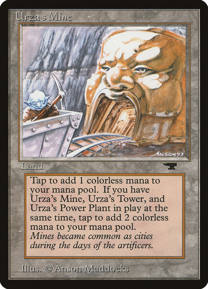 Urza's Mine (Mine Cart Entering Mouth) [Antiquities] | Black Swamp Games