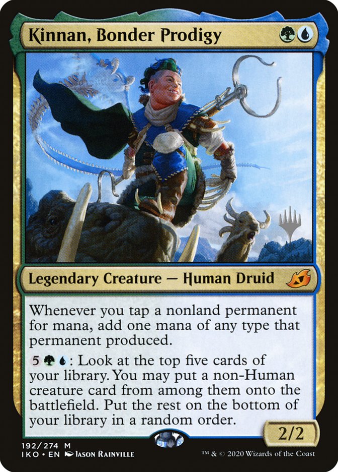 Kinnan, Bonder Prodigy (Promo Pack) [Ikoria: Lair of Behemoths Promos] | Black Swamp Games