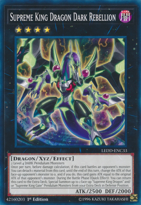 Supreme King Dragon Dark Rebellion [LEDD-ENC33] Common | Black Swamp Games