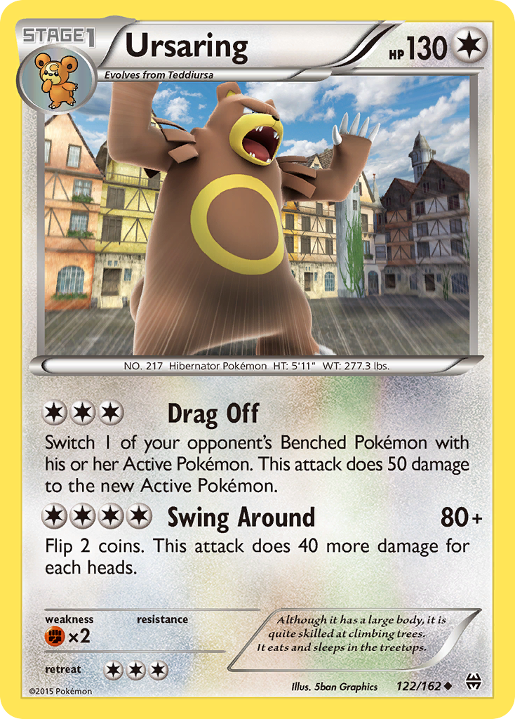 Ursaring (122/162) [XY: BREAKthrough] | Black Swamp Games