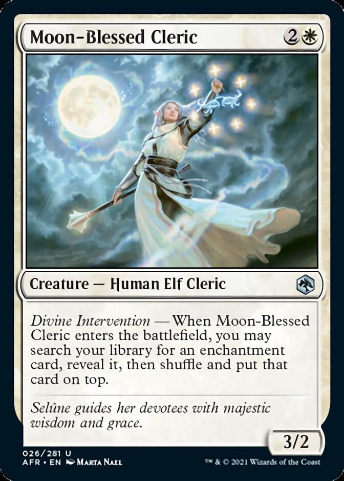 Moon-Blessed Cleric [Dungeons & Dragons: Adventures in the Forgotten Realms] | Black Swamp Games