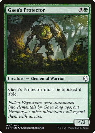 Gaea's Protector [Dominaria] | Black Swamp Games