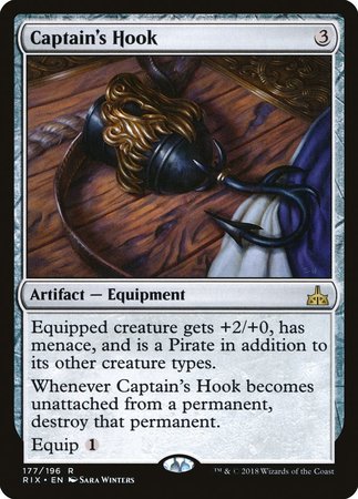 Captain's Hook [Rivals of Ixalan] | Black Swamp Games