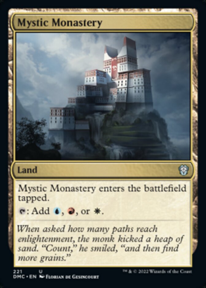 Mystic Monastery [Dominaria United Commander] | Black Swamp Games