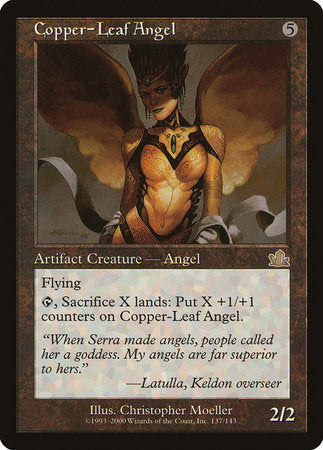 Copper-Leaf Angel [Prophecy] | Black Swamp Games