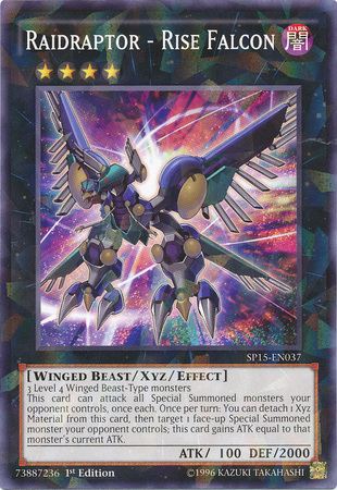 Raidraptor - Rise Falcon [SP15-EN037] Shatterfoil Rare | Black Swamp Games