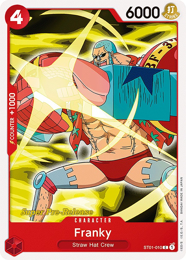 Franky [Super Pre-Release Starter Deck: Straw Hat Crew] | Black Swamp Games