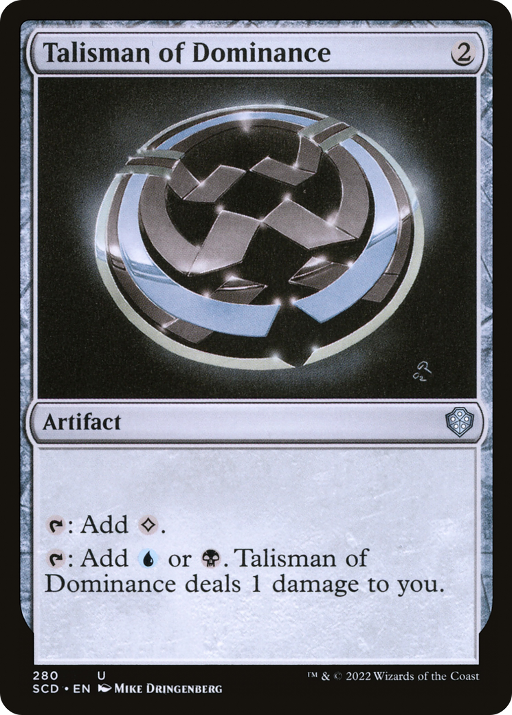 Talisman of Dominance [Starter Commander Decks] | Black Swamp Games