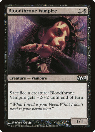 Bloodthrone Vampire [Magic 2013] | Black Swamp Games