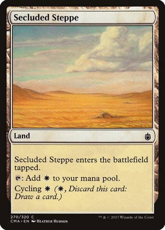 Secluded Steppe [Commander Anthology] | Black Swamp Games