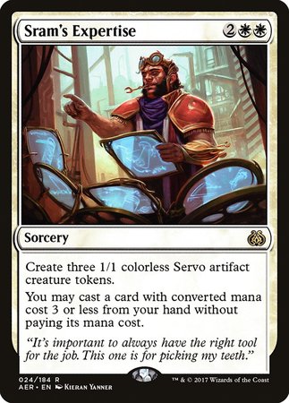 Sram's Expertise [Aether Revolt] | Black Swamp Games